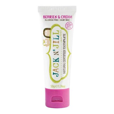 Jack N Jill Natural Toothpaste - Berries & Cream 50g