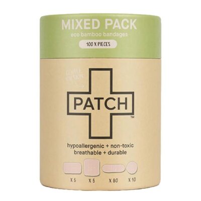 Patch Bamboo Bandages - Mixed 100 Pack