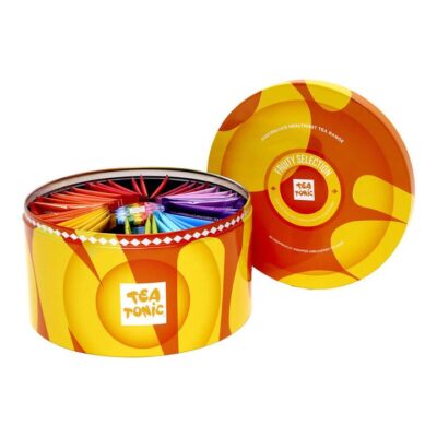 Tea Tonic Fruity Selection Round Tin 40 Tea Bags