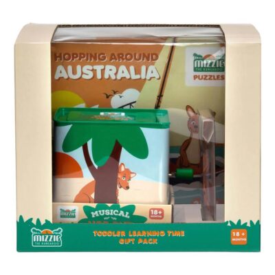 Mizzie The Kangaroo Toddler Learning Time Gift Pack 3 Item Pack