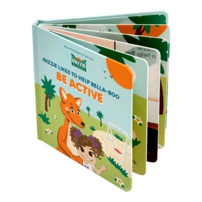Mizzie The Kangaroo 'Be Active' Interactive Baby Book 1 Book