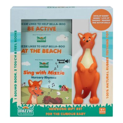 Mizzie The Kangaroo Newborn Gift Set 4 Item Pack