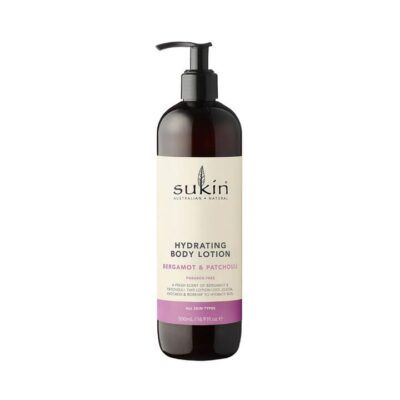Sukin Bergamot & Patchouli Hydrating Body Lotion 500ml