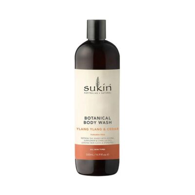 Sukin Botanical Body Wash Ylang Ylang & Cedar 1 Litre