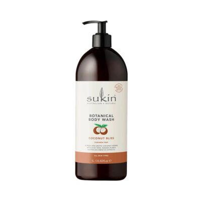Sukin Botanical Body Wash Coconut Bliss 1 Litre