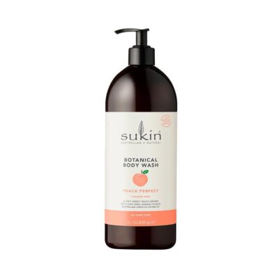 Sukin Botanical Body Wash Peach Perfect 1 Litre