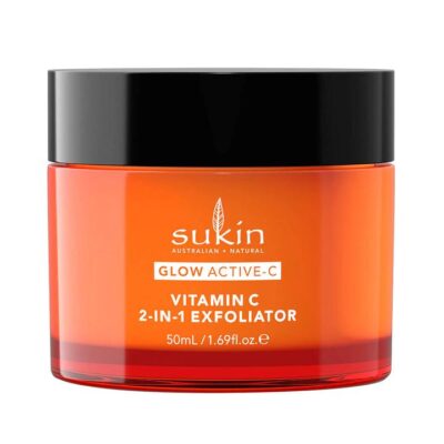 Sukin Glow Active-c Vitamin C 2-in-1 Exfoliator 50ml