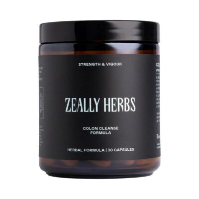 Zeally Herbs Colon Cleanse Formula 30 Capsules