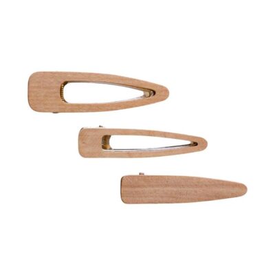 Zerocare Sustainable Haircare Eco Clip Set Tan