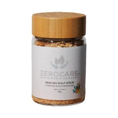 Zerocare Sustainable Haircare Dead Sea Scalp Scrub 80g