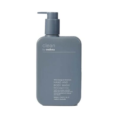 Endota Wild Orange & Geranium Hand & Body Wash 500ml