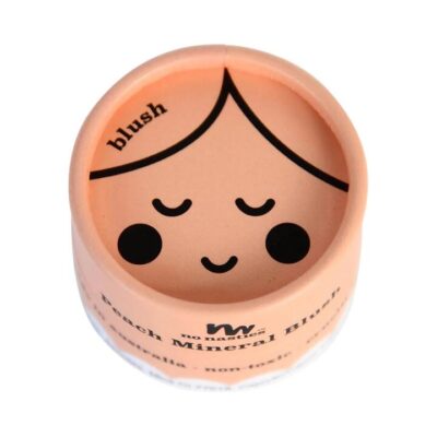 No Nasties Kids Eco Blush Pressed Powder - Peach 1g