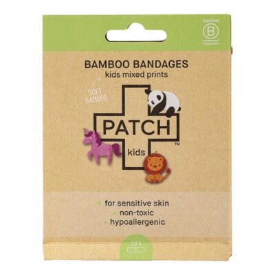 Patch Kids Bamboo Bandages - Mixed 20 Pack