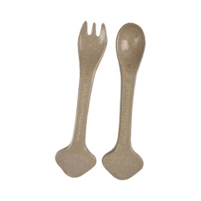 Ecosoulife Rice Husk Baby Cutlery 2 Pack