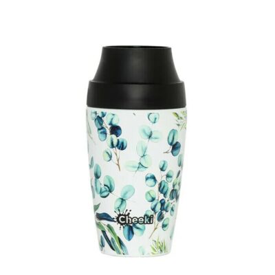 Cheeki Insulated Coffee Mug - 350ml Evergreen