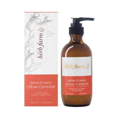 The Herb Farm Hydrate & Restore Cream Cleanser 200ml