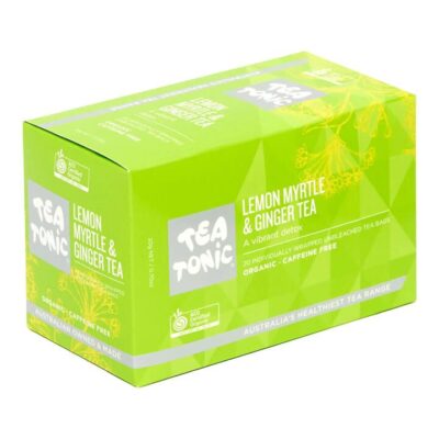 Tea Tonic Lemon Myrtle & Ginger Tea 20 Tea Bags