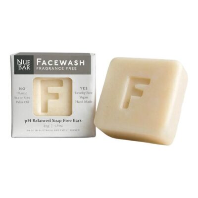 Nuebar Face Wash Bar - Fragrance Free 45g