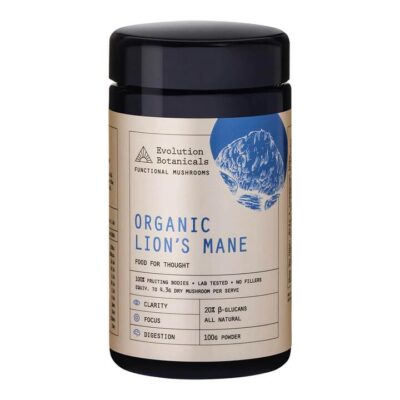 Evolution Botanicals Organic Lion's Mane 100g