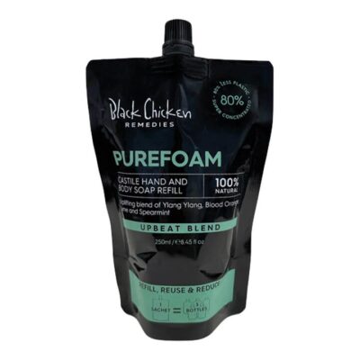 Black Chicken Remedies Purefoam Castile Hand & Body Soap Refill 250ml