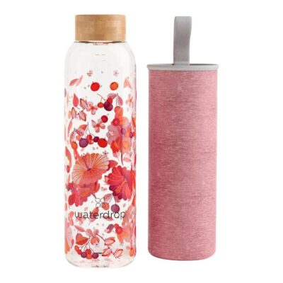 Waterdrop Edition Glass Bottle Relax 600ml