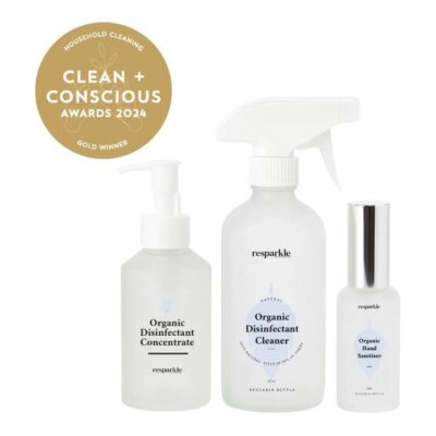 Resparkle Organic Disinfectant Cleaning Kit 3 Items