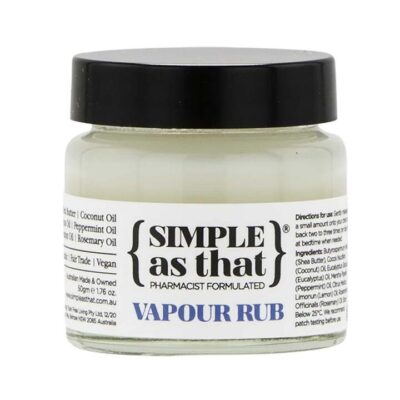 Simple As That Vapour Rub 50g