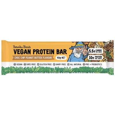 Botanika Blends Vegan Protein Bar - Choc Chip Peanut Butter 40g