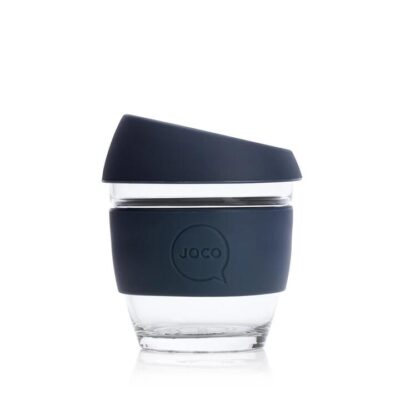 Joco Cup Reusable Glass Cup Mood Indigo 8oz