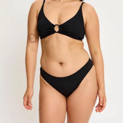Modibodi Swimwear Cheeky Bottom - Light Black / 16/xl