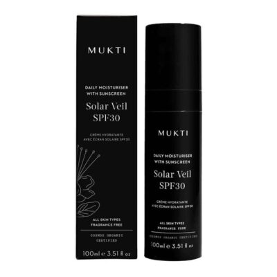 Mukti Daily Moisturiser Spf30 Solar Veil 100ml
