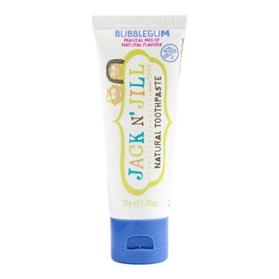Jack N Jill Natural Toothpaste - Bubblegum 50g