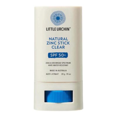 Little Urchin Natural Zinc Stick Spf 50+ - Clear 20g