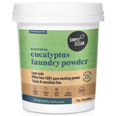 Simply Clean Australian Eucalyptus Laundry Powder 1kg
