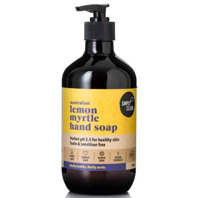 Simply Clean Lemon Myrtle Hand Soap 500ml