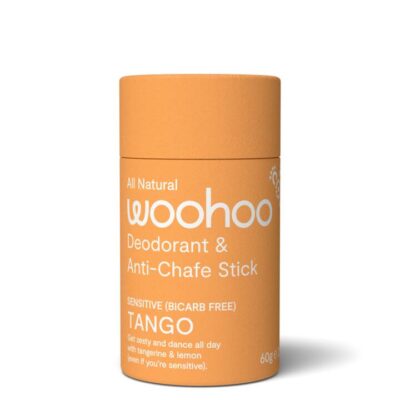 Woohoo All Natural Deodorant & Anti-chafe Stick - Tango Tango 60g