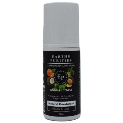 Earths Purities Roll On Natural Deodorant Exotic Sunset 50ml