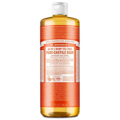 Dr Bronner's 18-in-1 Pure-castile Soap - Tea Tree 473ml