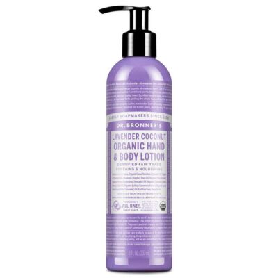 Dr Bronner's Organic Hand & Body Lotion - Lavender Coconut 237ml
