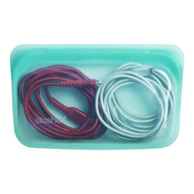 Stasher Snack Bag Aqua 355ml