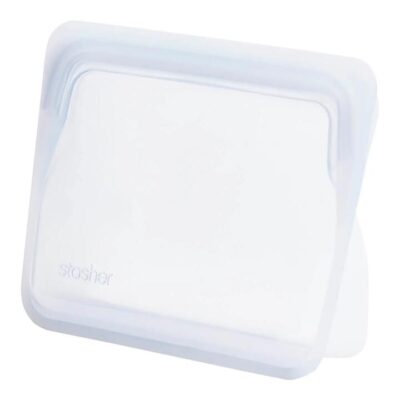 Stasher Stand Up Food Bag Clear 3.07l