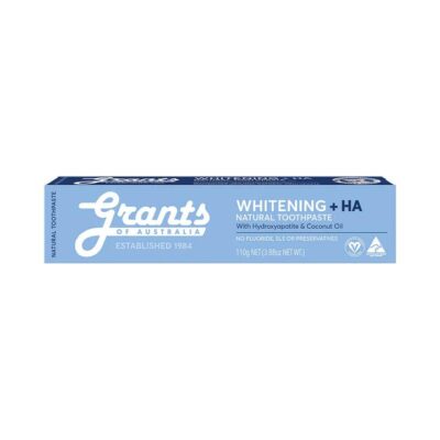 Grants Natural Whitening Toothpaste With Ha+ 110g