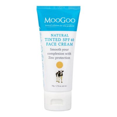 Moogoo Natural Tinted Spf40 Face Cream 50g