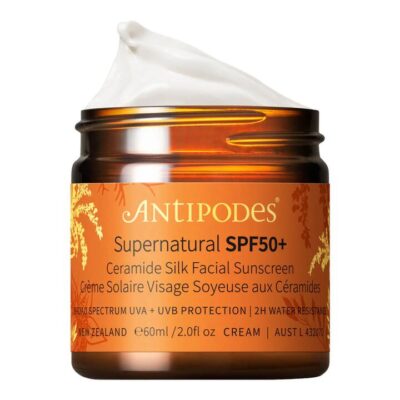Antipodes Supernatural Spf50+ Ceramide Silk Sunscreen 60ml