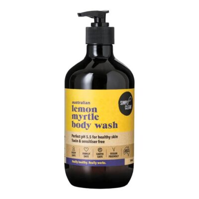 Simply Clean Body Wash - Lemon Myrtle 1l