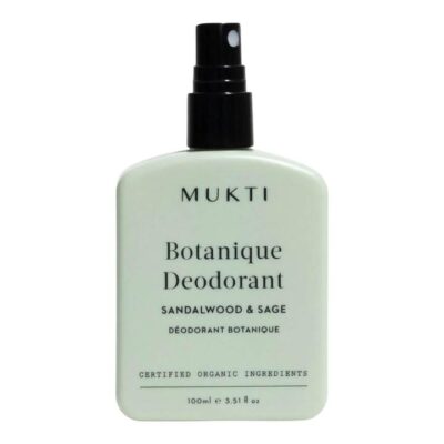 Mukti Botanique Deodorant - Sandalwood & Sage 100ml
