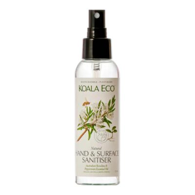 Koala Eco Natural Hand & Surface Sanitiser - Rosalina & Peppermint 125ml