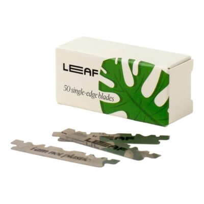 Leaf Shave Single-edge Blades 50 Blades