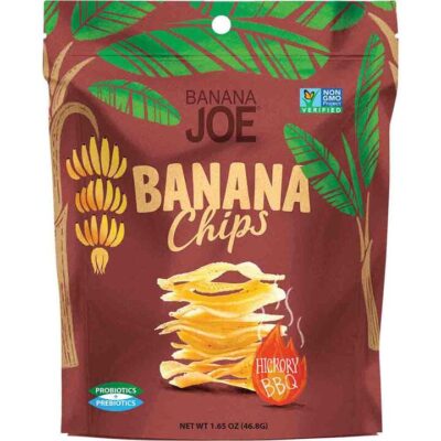 Banana Joe Hickory Bbq Banana Chips 46.8g