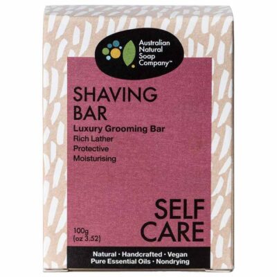 Australian Natural Soap Company Shaving Bar 100g